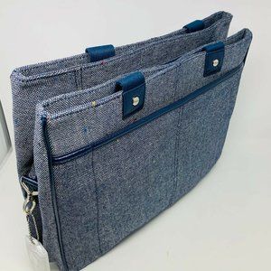 Thirty One Womens 10th Anniversary Navy Blue Bag